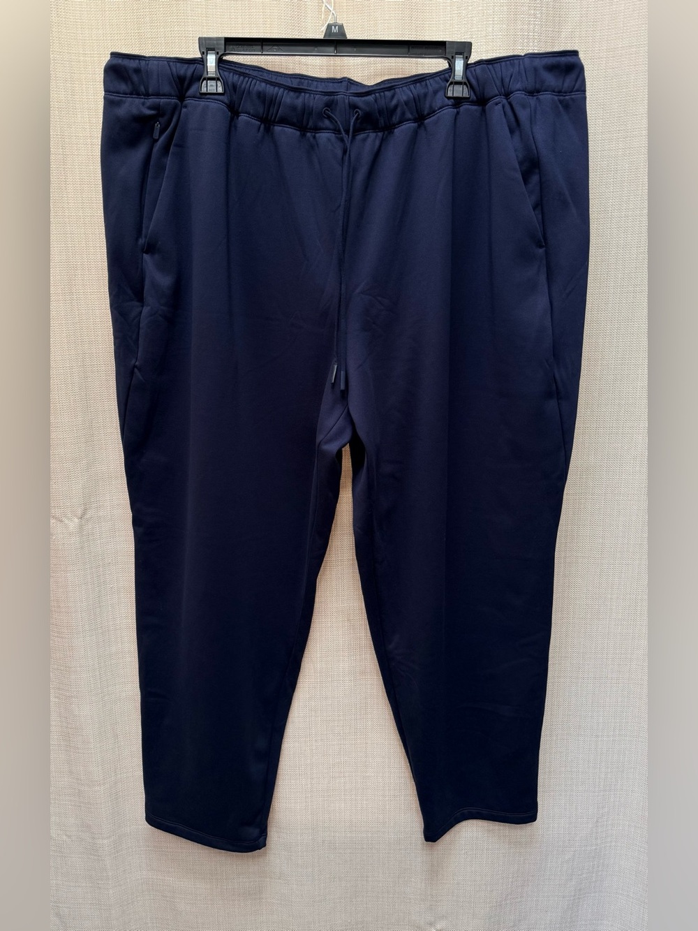Athleta Unstoppable Mid Rise Pants Womens 2X Navy Flex Fleece Stretch